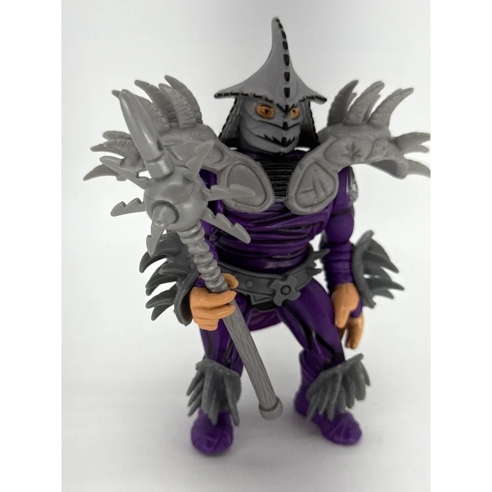 Playmates Super Shredder Action Figure TMNT Vintage Purple Plastic Teenage